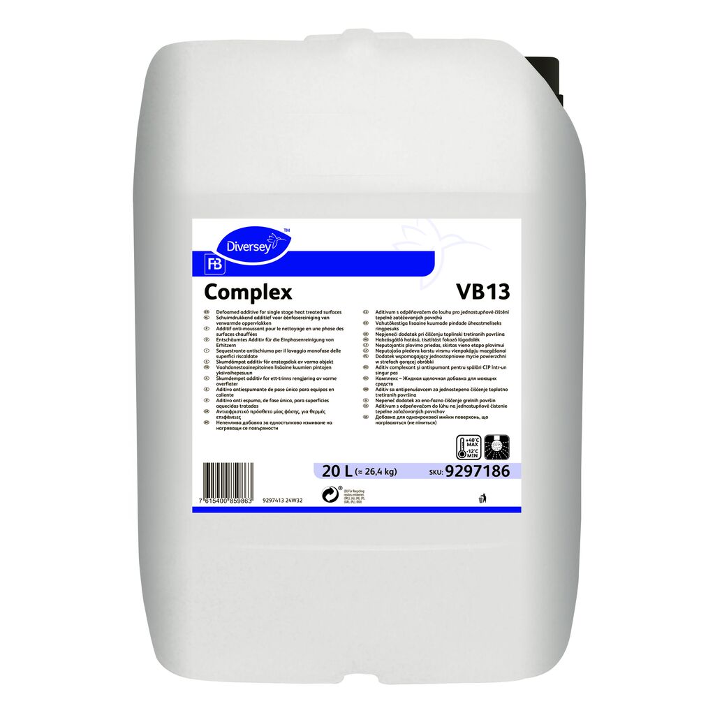 Complex VB13 20L - Schuimdrukkend additief voor éénfasereiniging van verwarmde oppervlakken